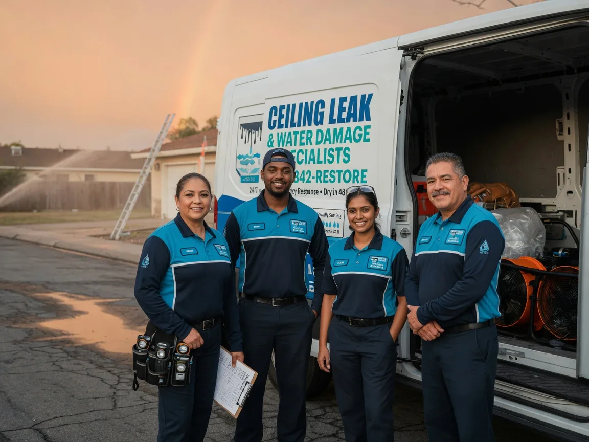 Ceiling Leak Cleanup company in Eastvale, CA