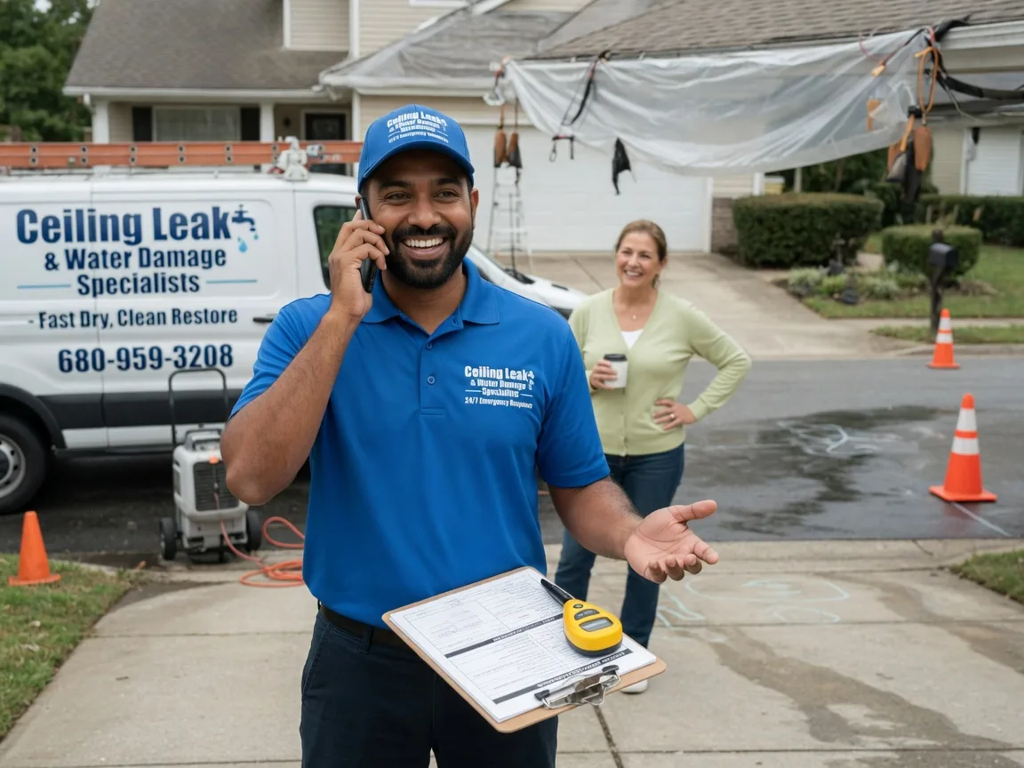 Ceiling Leak Cleanup Eastvale, CA FAQs